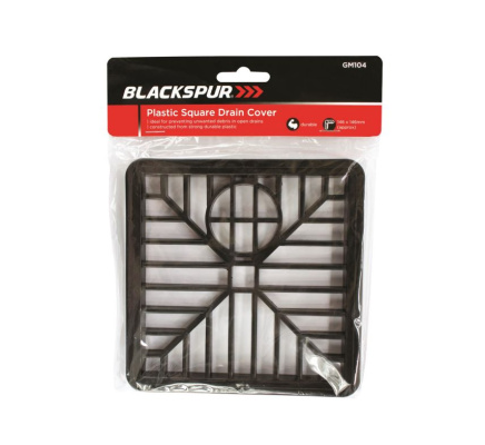 (image for) BLACKSPUR PLASTIC DRAIN COVER SQUARE - 146MM