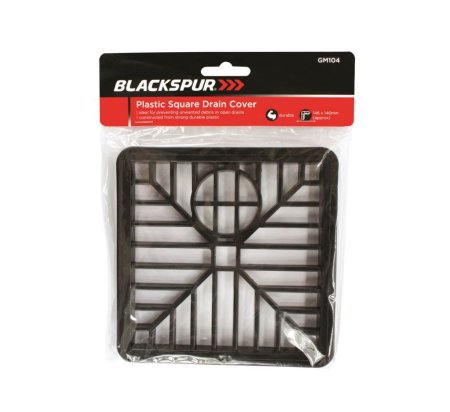 (image for) BLACKSPUR PLASTIC DRAIN COVER SQUARE - 146MM