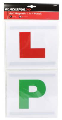 (image for) BLACKSPUR L&P LEARNER MAGNETIC PLATES - 4S