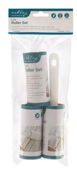 (image for) ASHLEY LINT ROLLER SET+REFILL
