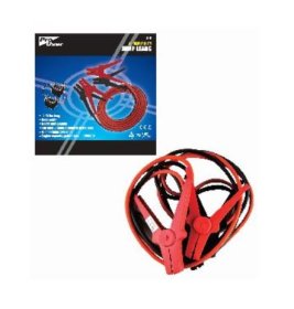 (image for) JUMP LEADS WITH HEAVYDUTY CLAMPS 12'