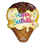 (image for) FOIL BALLOON - ICE CREAM CONE