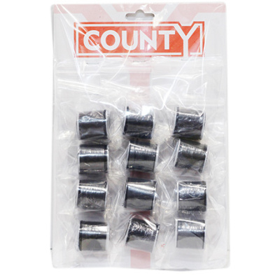 (image for) COUNTY CARD SEWING THREAD BLACK -LD17