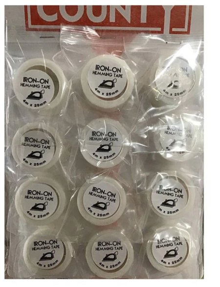 (image for) COUNTY CARD SEW HEMMING TAPE-LD20