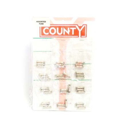 (image for) COUNTY CARD FUSES ASSORTED -3S