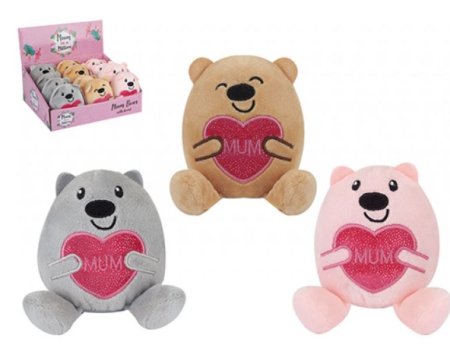 (image for) PMS MUM BEAR HUG HEART 3ASST