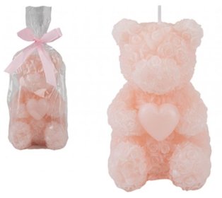 (image for) PMS SCENTED ROSE BEAR CANDLE