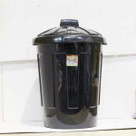 (image for) GIANT STORE BIN & LID BLACK