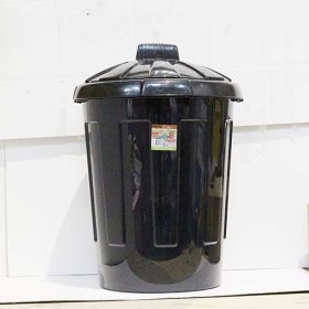 (image for) GIANT STORE BIN & LID BLACK
