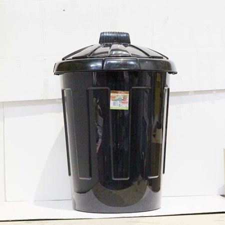 (image for) GIANT STORE BIN & LID BLACK