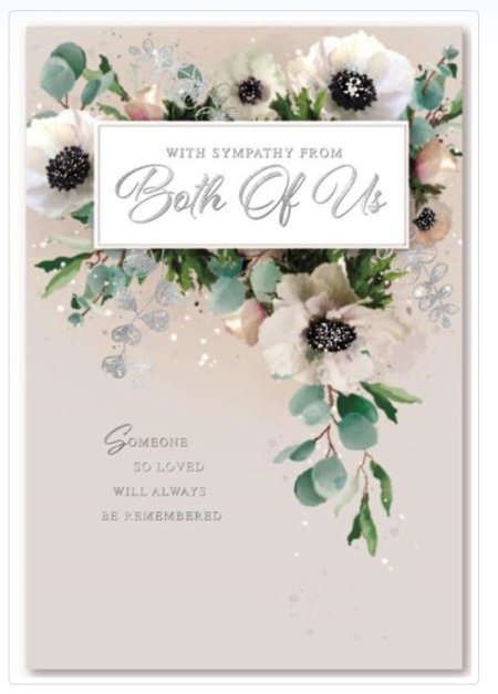 (image for) SEL CARD SYMPATHY FROM BOTH