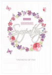 (image for) SEL CARD SYMPATHY THINKING YOU