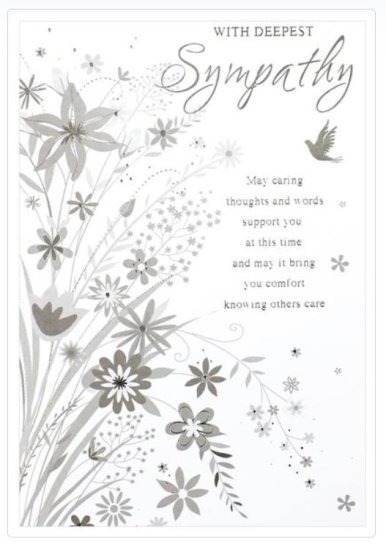 (image for) SEL CARD SYMPATHY WITH DEEPEST