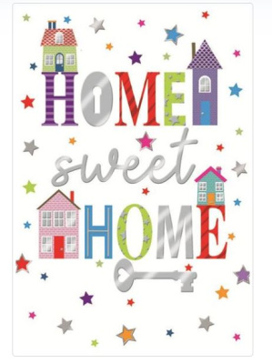 (image for) SEL CARD HOME SWEET HOME