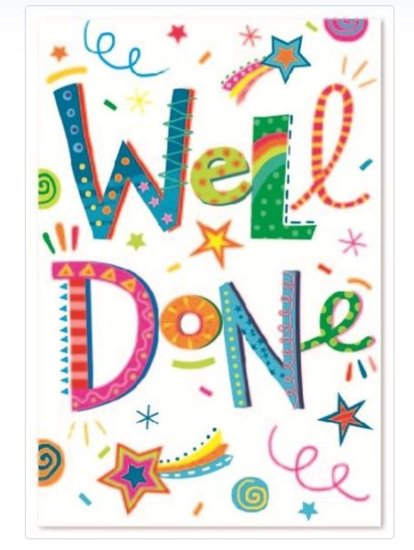 (image for) SEL CARD WELL DONE