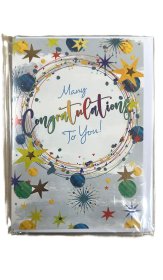 (image for) SEL CARD MANY CONGRATULATIONS