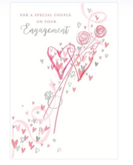 (image for) SEL CARD ON YOUR ENGAGEMENT - STD