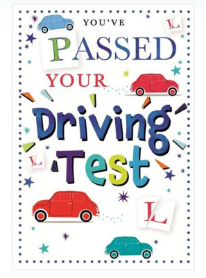 (image for) SEL CARD - DRIVING TEST PASS - STD