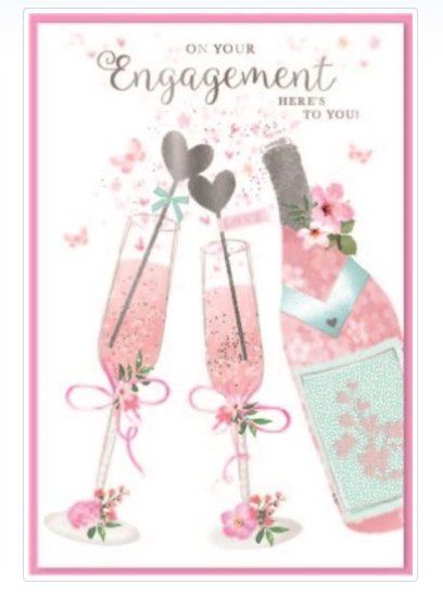 (image for) SEL CARD ON YOUR ENGAGEMENT - STD