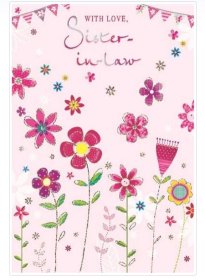 (image for) SEL CARD - SISTER-IN-LAW - STD
