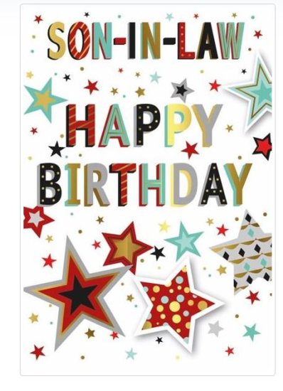 (image for) SEL B/DAY CARD-AGE 6 TODAY BOY