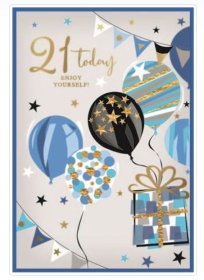 (image for) SEL B/DAY CARD- UNCLE