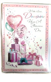 (image for) SEL B/DAY CARD-FOR U DAUGHTER