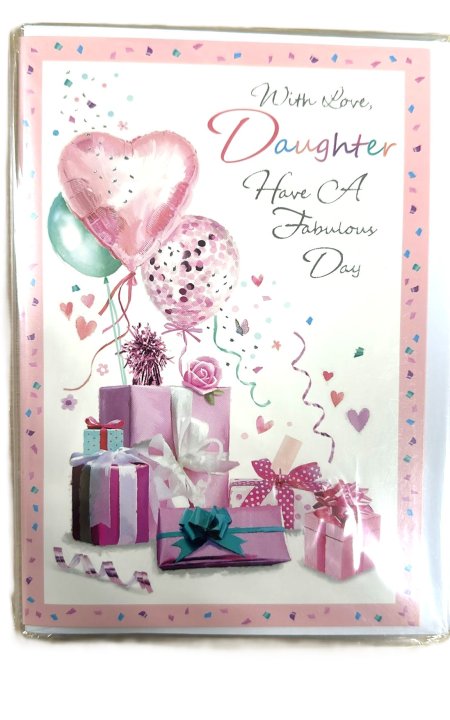 (image for) SEL B/DAY CARD-FOR U DAUGHTER
