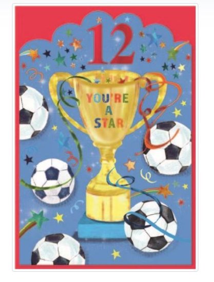 (image for) SEL BIRTHDAY CARD AGE 2 TODAY - STD