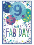 (image for) SEL BIRTHDAY CARD AGE 3 GIRL - STD