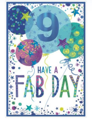 (image for) SEL BIRTHDAY CARD AGE 3 GIRL - STD