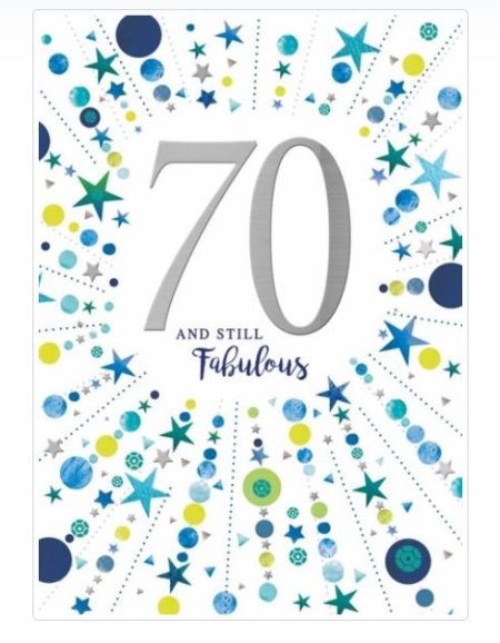 (image for) SEL BIRTHDAY CARD AGE 60 FAB DAY - STD