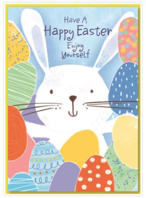 (image for) SEL EASTER CARD-HAPPY EASTER