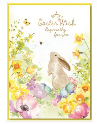 (image for) SEL EASTER CARD-HAPPY EASTER