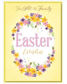(image for) SEL EASTER CARD-ALL THE FAMILY