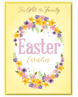 (image for) SEL EASTER CARD-ALL THE FAMILY