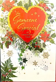 (image for) XMAS CARD A SPECI MESSAGE OPEN