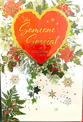 (image for) XMAS CARD A SPECI MESSAGE OPEN