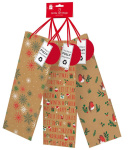(image for) XMAS GIFT BOTTLE BAG 3S - BOTTLE 