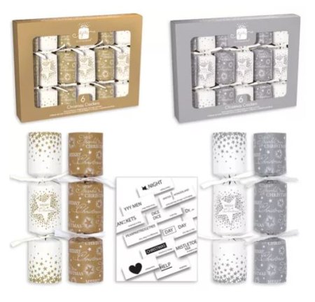 (image for) XMAS CRACKER MERRY CHRISTMA 6S - 6\" 