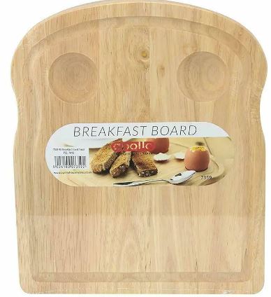 (image for) APOLLO WOODEN BREAKFAST BOARD STD