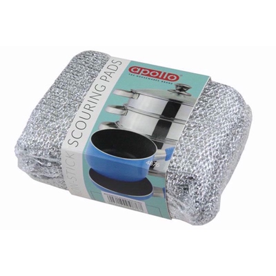 (image for) APOLLO NONSTICK SCOURER PADS 3S