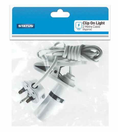 (image for) STATUS CLIP ON LIGHT WHITE - 2M