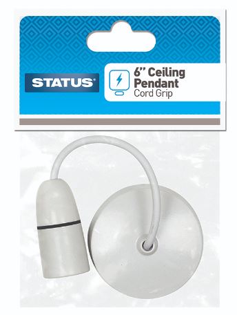 (image for) STATUS CEILING PENDANT - CORD GRIP - 6""