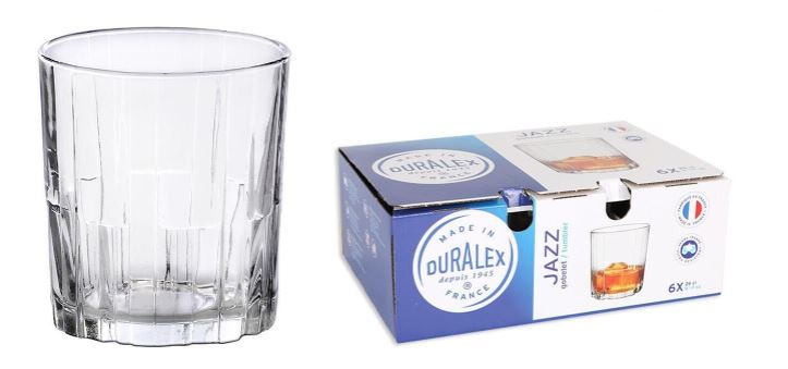 (image for) DURALEX JAZZ CLEAR TUMBLER SET