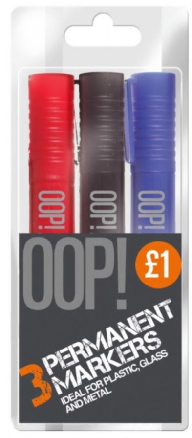 (image for) Oop Permanent Markers PM 1.00 - 3S