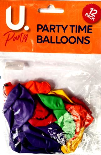 (image for) It's Party Time Balloons - 10S