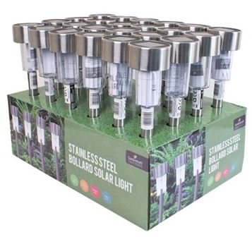 (image for) BENROSS SOLAR LIGHT S/STEEL