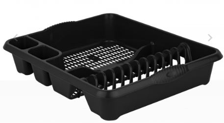 (image for) WHAM CASA DISH DRAINER BLACK M/NIGHT
