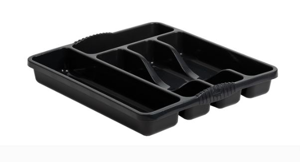 (image for) WHAM CASA CUTLERY TRAY BLACK M/NIGHT